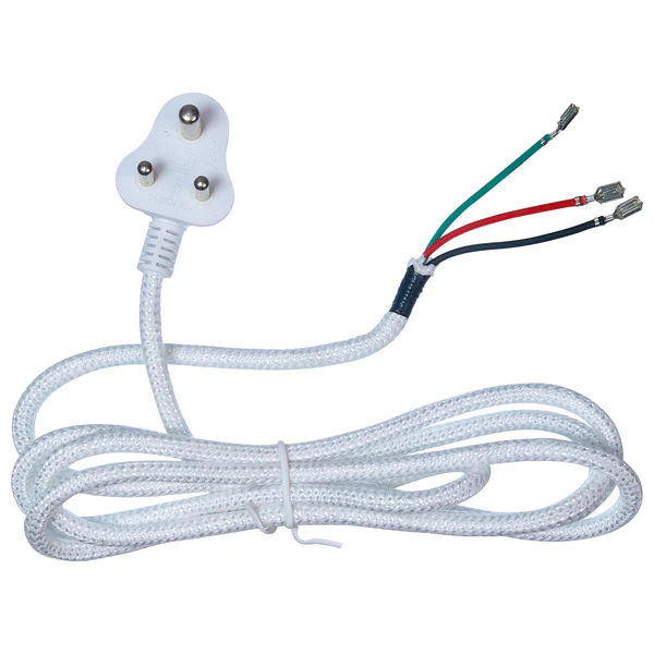 Power Cord 6A-Flat Crimp for models GC104/ GC157/ GC158/ GC1010/ GC1011/ GC1015/ GC1903/ GC1905/ GC1920/ DST0800/ DST0810/ DST0820/ DST0830